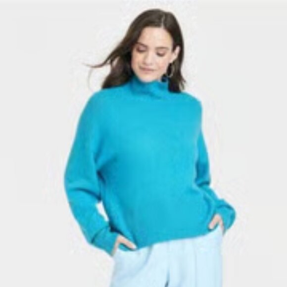 A New Day Sweaters - A New Day Women's Mock Turtleneck Pullover Sweater size: XXL